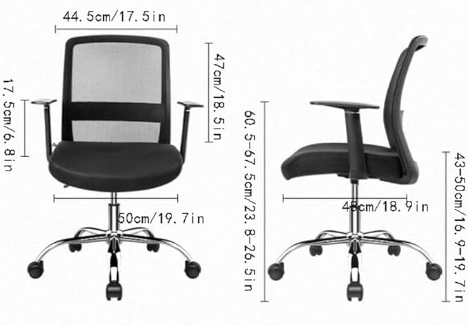 Gaming chair  Office Chair Gaming Chair Desk Chair 360° Swivel Office Chair Computer Chair Ergonomic Meeting Room Chair with Backrest and Lumbar Support Home Study Chair Computer Chair Home Office De