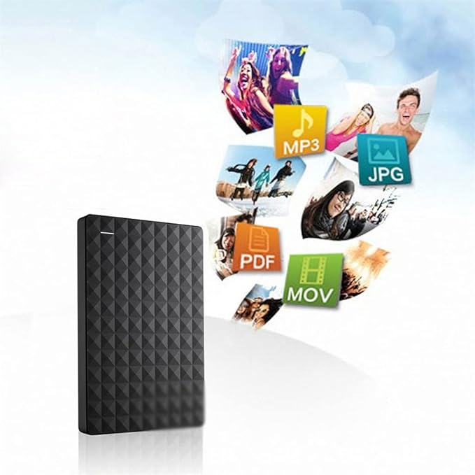 Expansion HDD Drive Disk 1TB 2TB 4TB USB3.0 External HDD 2.5 Portable External Hard Disk(Size:4TB)