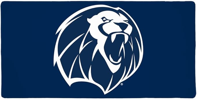 University of Arkansas Fort Smith Lions Primary Logo Large Gaming Mouse Pad Desk Mat with Stitched Edges Non-Slip Base for Gamer Home and Office 31.5 x 15.7