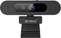 TOALLIN 4K AI Webcam with WDR Auto Light Correction AI Tracking with Auto-Framing Auto-Focus 5X Adjustable Digital Zoom Built-in Dual Noise-Canceling Mics 92° FOV Webcam for Online Video Calls