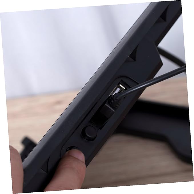 Notebook Cooler Laptop Cooling Pad with USB Fans Energy-Saving Heat Dissipation Portable Stand for Efficient Cooling and Easy Installation