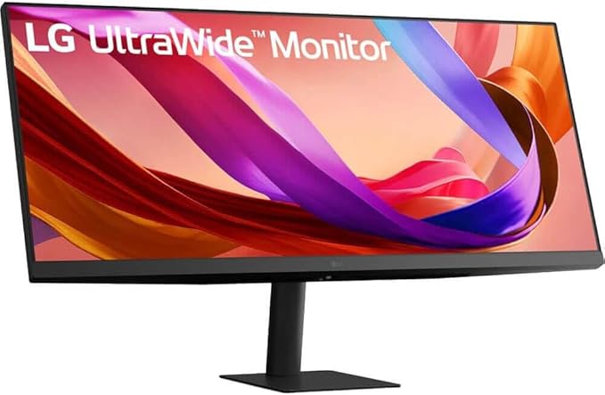 LG 34U511ABKIT1 34 inch UltraWide IPS WFHD Computer Monitor 2560x1080 100Hz 5ms 178 Degree Viewing Angle 400 Nits Brig