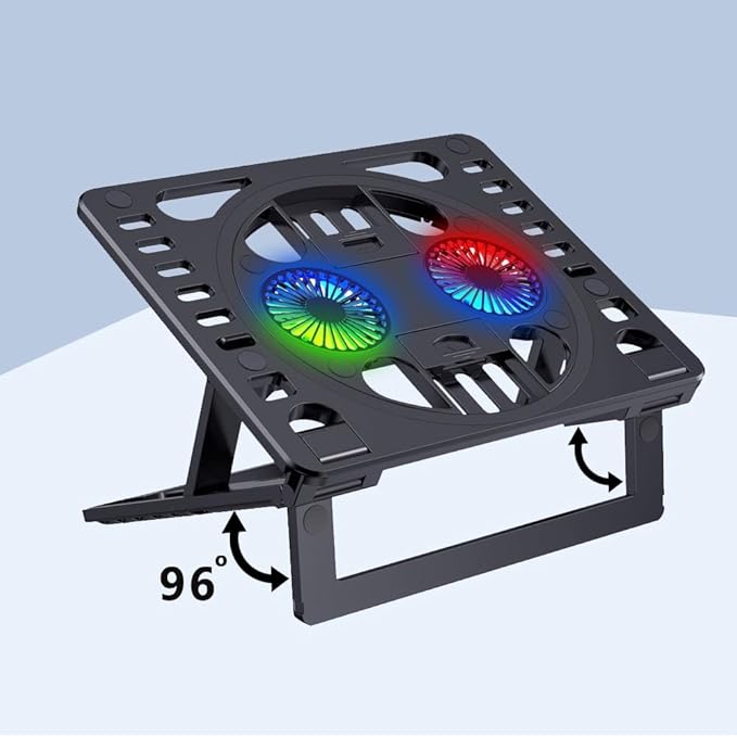 Desktop Laptop Cooling Fan Aluminum Alloy Bracket Portable Folding