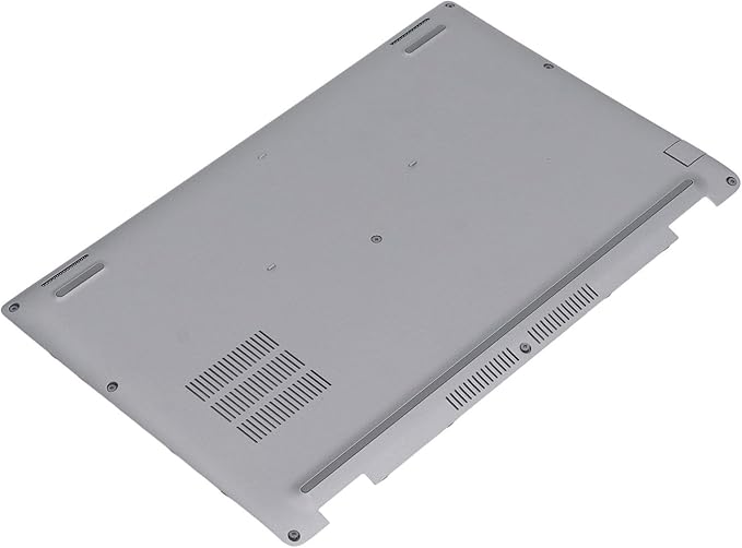 GOTOTOP Latitude 5420 E5420 Laptop Bottom Cover ABS Plastic Replacement Base Cover with Ventilation Design for Enhanced Cooling Silver