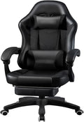Chair Swivel Chair Gaming Chair Footrest Cool Stitching Color Ergonomics Gamer Chair 145° Comfortable Reclining Racing Chair Silla Gamer Load Bearing 140Kg/308.6Lbs