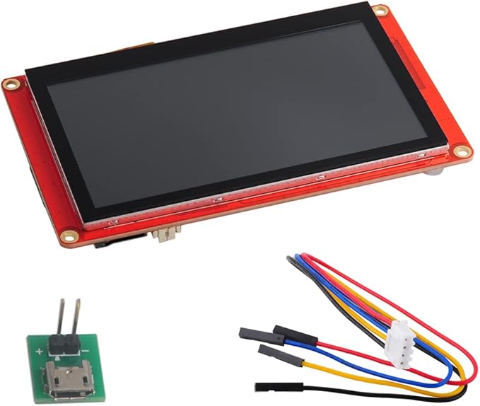 Nextion Intelligent 5 inch HMI Display 5V Capacitive Touch Screen TFT LCD 800x480 for Arduino ESP32 (NX8048P050-011C)