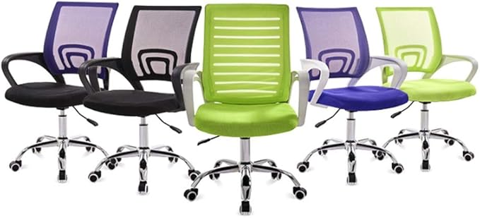 Office Chair Gaming Chair Computer Chair Gaming Chair Ergonomic Computer Chair Rotating Lifting Comfort Home Office Conference Seats Company Staff Armchair Office Chairs (Color : A)