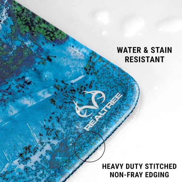 Skinit Large Gaming Mouse Pad - Officially Licensed Xtreme Blue Camo Design with Stitched Edges Waterproof Non-Slip Rubber Base Desk Mat for Keyboard &amp Mouse 31.5 x 11.8 inches