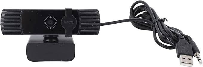 VBESTLIFE Computer Webcam FHD Webcam with Built in Noise Canceling Microphone and Rotatable Design 1080P Video and Wide Angle Camera for Desktop PC or Laptop