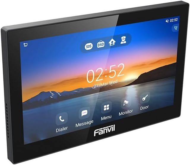 Fanvil i505W Android 9.0 7 inch Touch Screen SIP Video Monitor Access Control