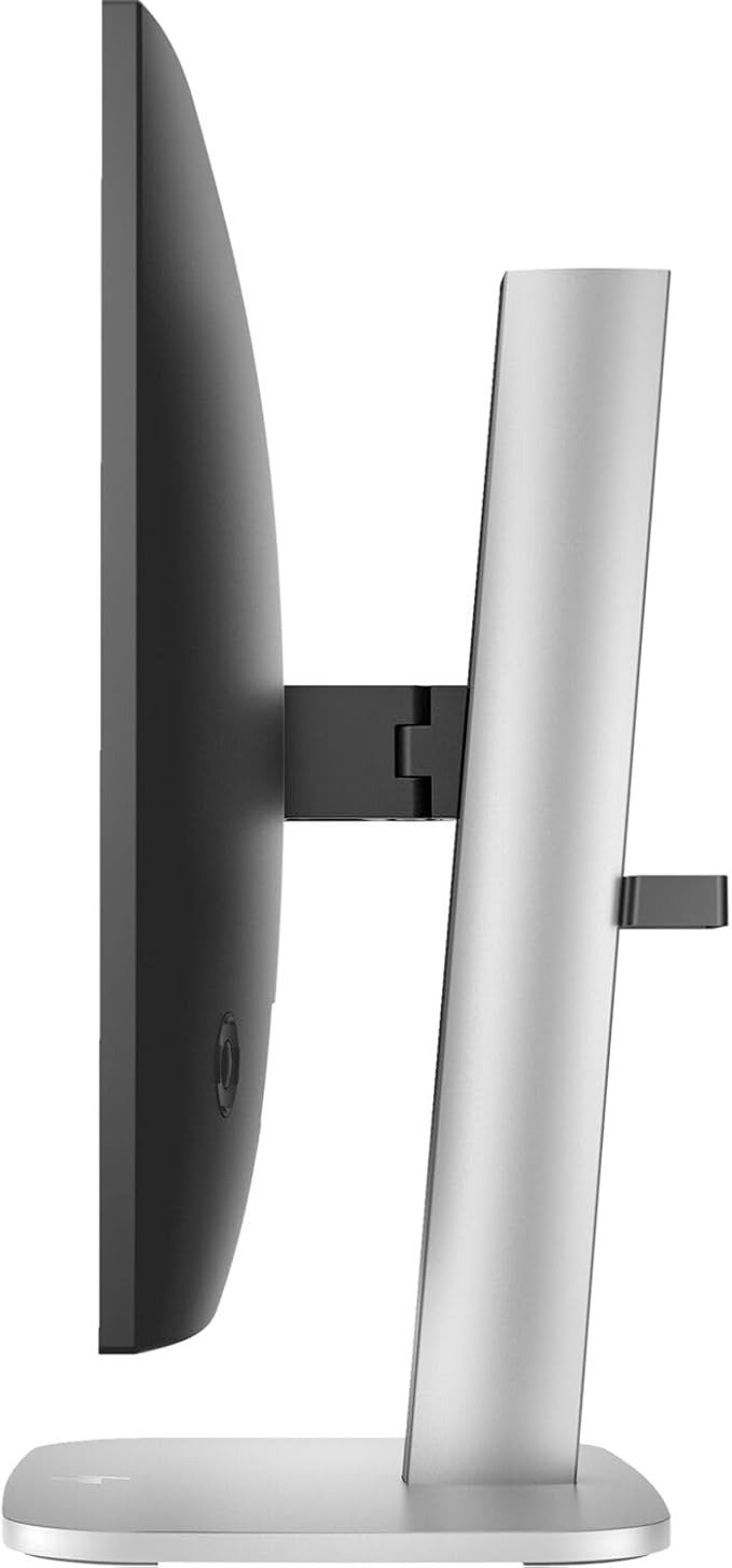 HP Series 5 Pro 24 FHD Monitor with 100 Hz 350 Nits WUXGA IPS 5ms Anti-Glare Flicker Free VESA Mount (100mm) Adjustable Height Swivel Pivot &amp Dockztorm USB Port Expander | Black/Silver 2 P