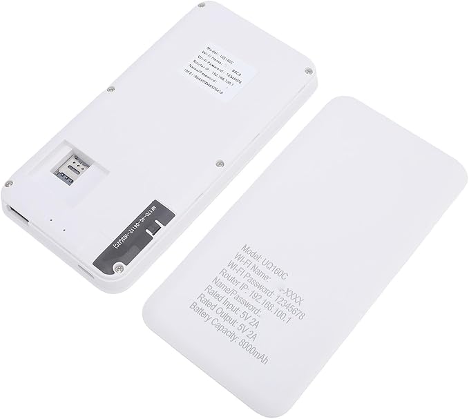 GOWENIC 4G LTE WiFi Mobile WiFi Router 150Mbps Portable Hotspot Device with SIM Card Slot for Travel and Daily Asia Africa Europe Up to 10 Users