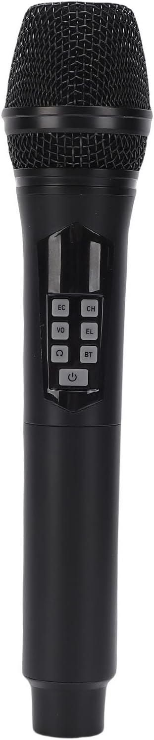 Wireless Dynamic Mic with Stable Connectivity and Versatile Sound Effects for Live Broadcast Portable Karaoke Microphone for Events