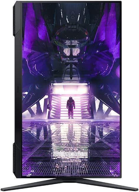SAMSUNG 27 Odyssey G32A FHD 1ms 165Hz Gaming Monitor with Eye Saver Mode Free-Sync Premium Height Adjustable Screen for Gamer Comfort VESA Mount Capability (LS27AG320NNXZA)