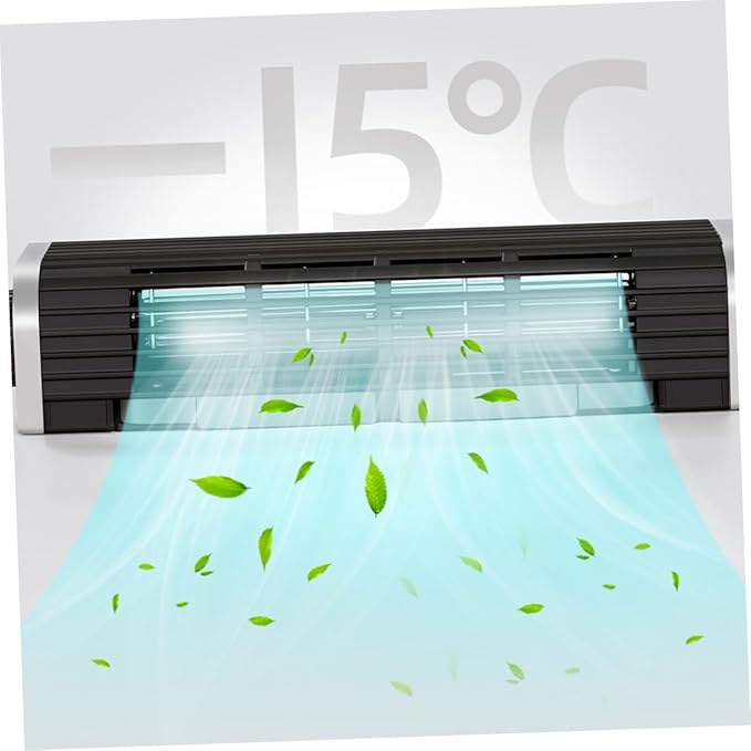 Gadpiparty Usb Laptop Cooler with Adjustable Cooling Fan and Holder Portable Desktop Radiator for Laptops Phones and Tablets Black