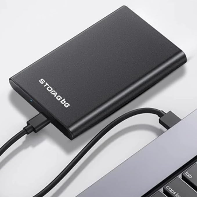 Aboiled 500GB USB 3.0 Portable External Hard Drive - High-Speed Mobile Mechanical Storage for Travel and Work