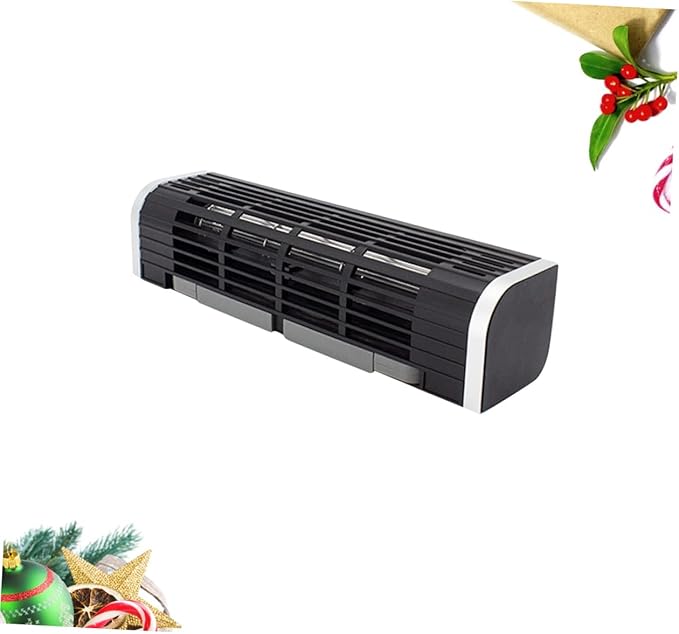 Laptop Cooler Portable Adjustable Cooling Fan with Radiator Rack for Laptops Tablets and Phones Compact Desktop Cooling Black