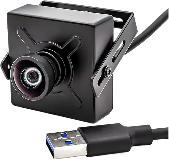 4K 30FPS USB3 PC Video Camera Metal Box Webcam Box Low Latency 92 Degree 2mm No Distortion Live Streaming Camera UVC