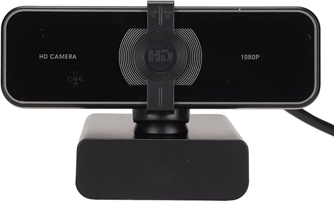 Webcam C 1080p USB Webcam with Rotatable 360° ible Stand Plug and Play PC C for Win10 Win7 Built in Phone