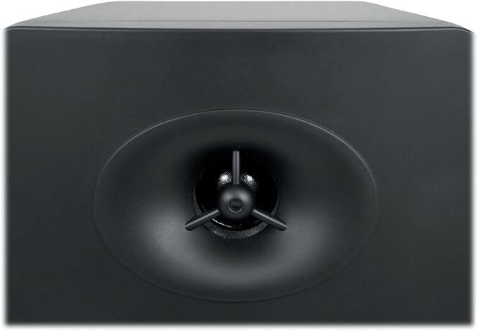 Rockville ASM4 Powered Studio Monitor Speaker Pair 4 2-Way 200W Black Bluetooth Optical Input Perfect for Studio Monitoring Computer Speakers