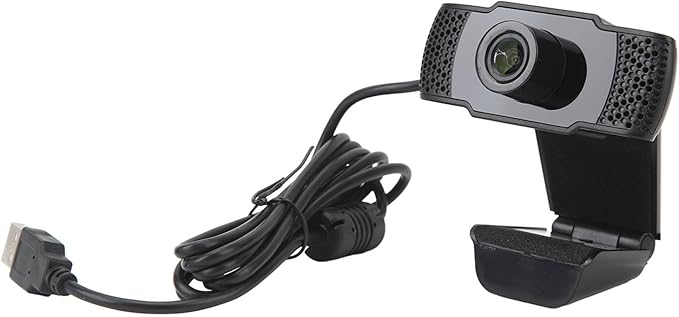 Goshyda 4K Webcam with Beauty Function Plug and Play USB Camera Variable Focus for Live Streaming Meetings