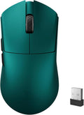 Darmoshark M3V2 8K Wireless Gaming MouseTri-Mode 2.4G/USB-C/Bluetooth Mouse Up to 26000DpiPAW3395 Optical Sensor Lightweight 58g5 programmable ButtonComputer Mouse for LaptopPCWindowsMac(Green)