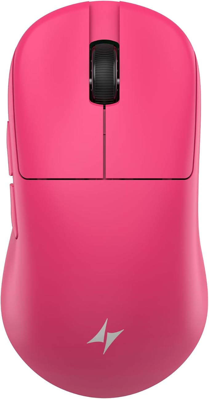 ATK Blazing Sky U2 V2 Wireless Gaming Mouse PAW3950 Ultra Sensor Nordic 54L15 MCU 8K Palling 2.4G/Wired (Pink Ultimate)