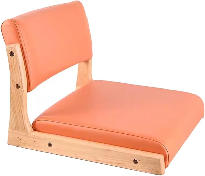 BTZHY Floor Chair Legless Tatami Chair with Backrest Portable Japanese-Style Floor Chair Bay Window Lazy Backrest Chair Meditation Floor Seating for Living Room Bedroom