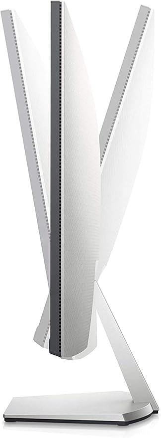Dell 27-inch QHD 1440p (2560 x 1440) IPS Ultra-Thin Bezel Monitor 75Hz Refresh Rate ADM FreeSync HDMI DisplayPorts Built in Speakers VESA Certified Sliver