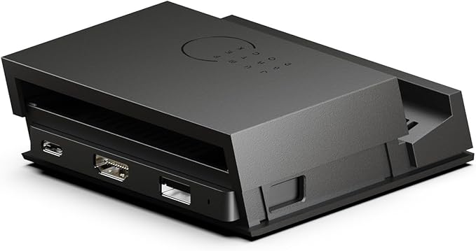 by Skull &amp Co. Jumpgate Lite: Portable Dock Station with Detachable USB Hub Adapter for Switch 2(2025) /Switch OLED (2021)/Switch (2017) and Macbook HDMI2.1 8k@30Hz or 4K@120Hz USB2.0 Port