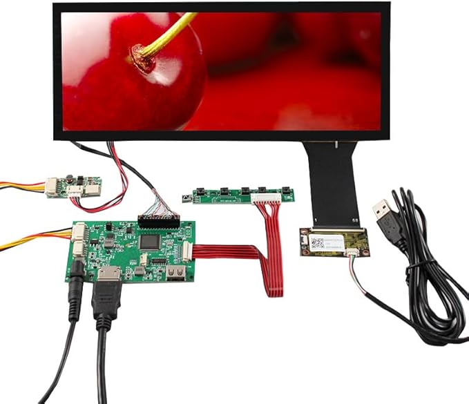 VSDISPLAY 10.3 Inch 1920x720 IPS LCD Capative Touch Screen VS103IA/DJ103IA/JJ103IAA7B Panel with USB 30Pin LCD Board VS-TY2660H-V823