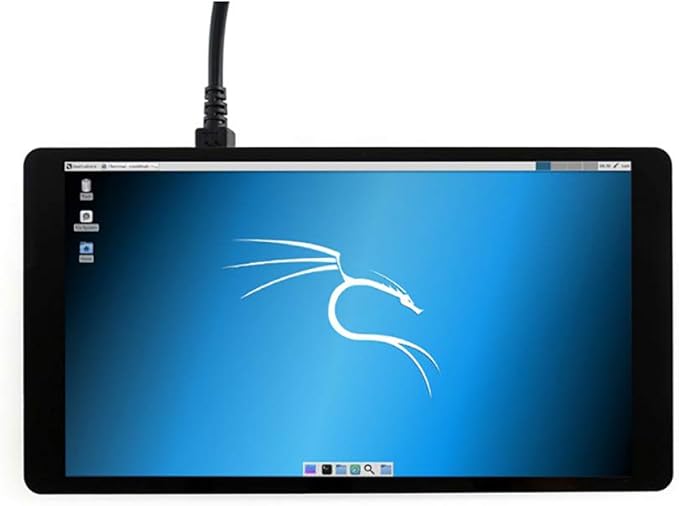 Waveshare 5.5inch Capacitive Touch Screen AMOLED 1920x1080 Display with Toughened Glass Cover 6H Hardness HDMI Interface Supports Multi Systems Supports Raspberry Pi Jetson Nano