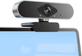 GIZNXBA Webcam for PC 125°Wide-Angle Lens Autofocus Noise-Canceling Microphone USB Computer Camera Plug &amp Play for Streaming Video Calls Gaming Works(2K)