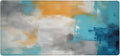 Abstract Street Garbage Painting Large Mouse Pad Gaming Mousepad Desk Mat for Desktop Computer Keyboard Waterproof Mouse Mat Desk Pad with Non-Slip Base for Game School Office Home 35.4 x 15.7