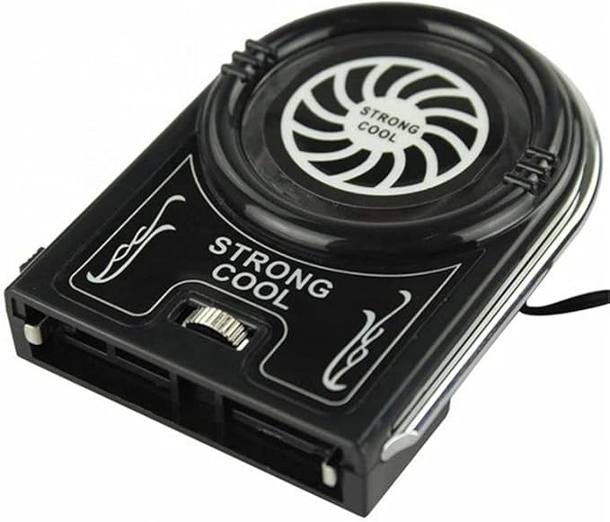 Mini Vacuum Strong Cool Air Extract Notebook Laptop Cooling Cooler Fan Pad Gaming