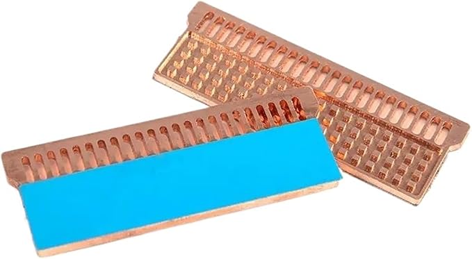1pcs Laptop Memory Radiator Cooling Memory Bar Radiator 0.5/1.5/2/3mm Pure Copper 6.3×2.3cm(2mm)