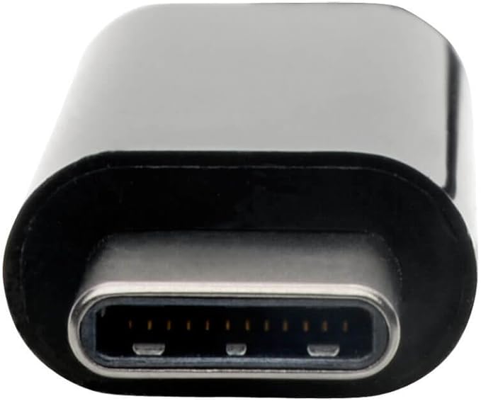 Tripp Lite USB C to VGA Multiport Adapter w/ USB-A Hub &amp PD Charging 1080p USB 3.1 Gen 1 Thunderbolt 3 Black (U444-06N-VUB-C)
