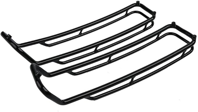 Black Top Hard Saddlebags Lids Rack Rail Guards Iron for Electra for Road for Road King for Street for Super for Tour for Tri