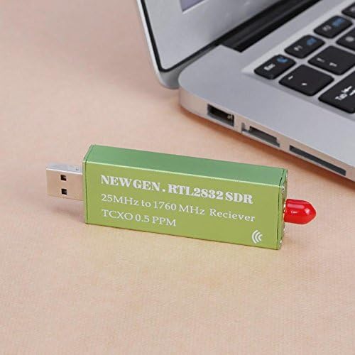 USB Adapter RTL-SDR RTL2832U + R820T2+ 1Ppm TCXO TV Tuner Stick Receiver Green 158888
