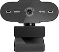 GIZNXBA 1080p Webcam for PC Laptop Desktop Computer USB Webcam with Microphone Streaming Camera HD Light Correction 120° Wide-Angle Lens Plug &amp Play for Meeting