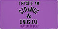 Beetlejuice Strange and Unusual Large Gaming Mouse Pad Desk Mat with Stitched Edges Non-Slip Base for Gamer Home and Office 31.5 x 15.7