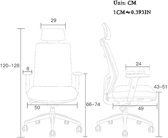 YYDS Chair Fashion Mesh Gaming Chair High-Back Executive Ergonomic Swivel Chair with Lifting Armrest Computer Chair Esports Chair Ergonomically (Size : Blue)