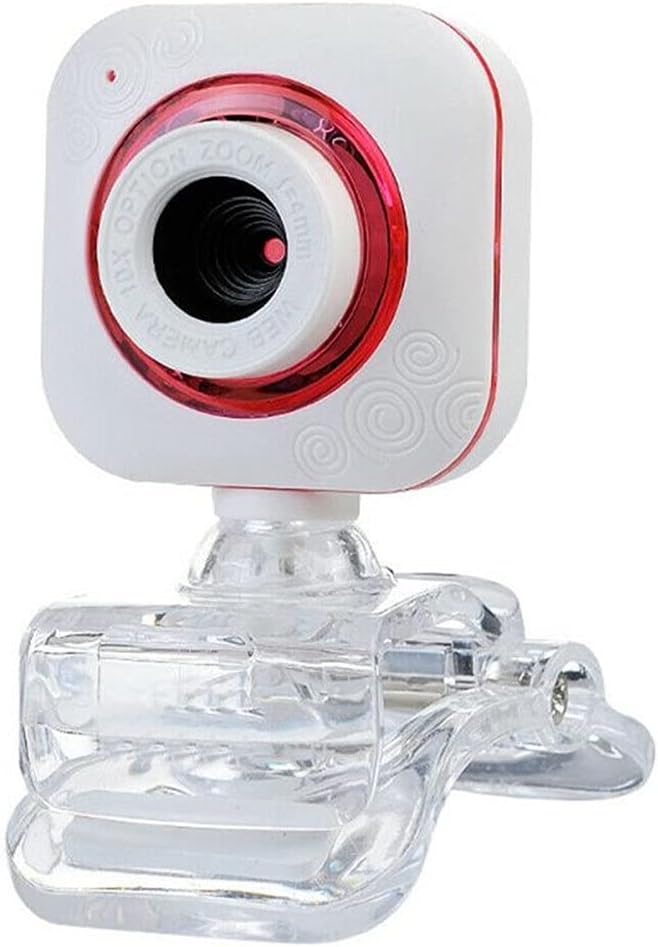 Rotatable Web Camera Webcams PC Computer Built-in Night LED Lights Laptop Live Broadcast Video Calling Work