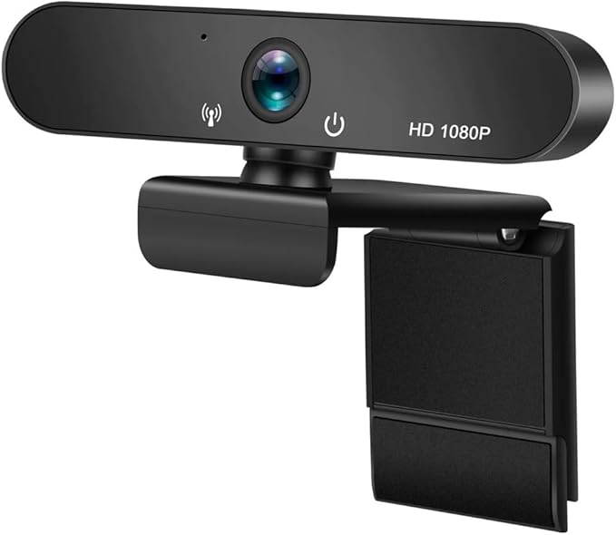 1080P Webcam Mini Computer PC WebCamera with Plug Rotatable Cameras for Live Video Calling Conference Work