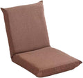 Floor air with 5 Adjustable Position Gaming Floor Seat for Living Room Floor air with Backrest Lazy Sofa air for Balcony Reading Bedroom Study RoomCoffee
