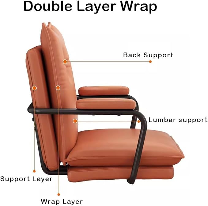 Office Chair High Backrest Gaming Chair Desk Chairs Gaming Chairs Ergonomic Computer Chairs for Adults and Kids Armchair Boss Seat Study Accent Chair for Bedroom Balcony (Color : Green)