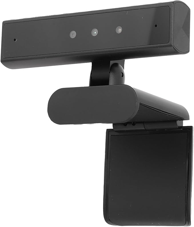 Face Recognition Computer Camera 5MP 2560x1440 Webcam with 85° FOV Noise canceling Mic Face Data Storage Fast Login Plug and Play for Business Meeting Online Calling