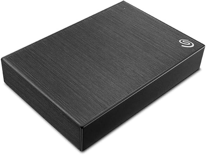Seagate 5000GB One Touch 5TB External HHD Drive with Rescue Data Recovery Services Black (STKC5000400)
