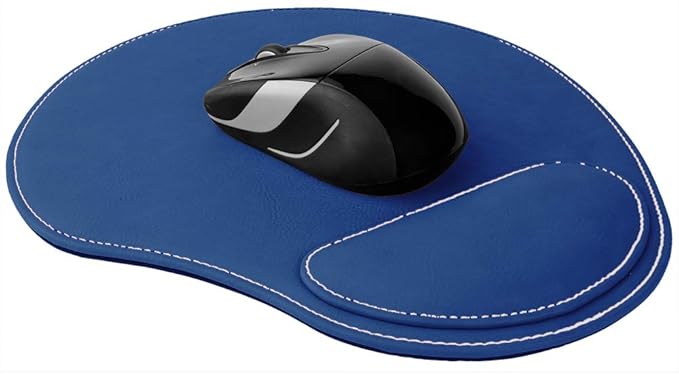 LaserGram Mouse Pad Freemason Symbol Personalized Engraving Included (Dark Blue)