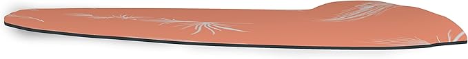 Ergonomic Mouse Pad with Wrist Rest Digital Printed Mouse Mat for Tendon Sheath Problems Non-Slip Base for Office and Home Size: 20 x 23 cm